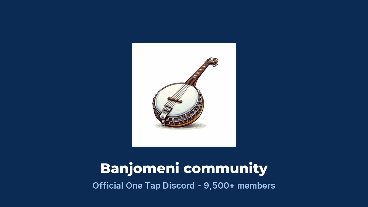 The developer community — Banjomeni on Discord
